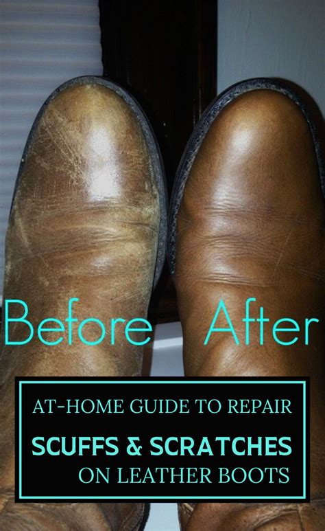 how to get scuffs off fake leather shoes|fixing scuffs on leather boots.